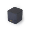 Jeulia Gorgeous Dark Blue Square Proposal Ring Box