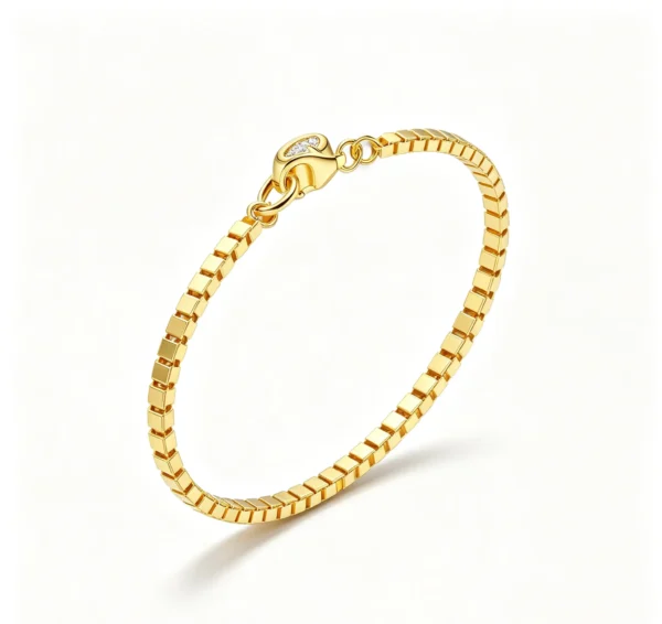 Anryss 925 sterling silver Ins-style tennis leather bracelet for women featuring moissanite and a touch of understated luxury