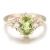 O1CN010QXbTL1aICU1BmeKz_!!1925443306-0-cib Anryss 925 sterling silver 18K gold Gemstone ring 2 carats diamond-shaped women's ring