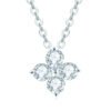 Anryss 925 sterling silver Mermaid Tears Necklace Moissanite Clavicle Chain for Women