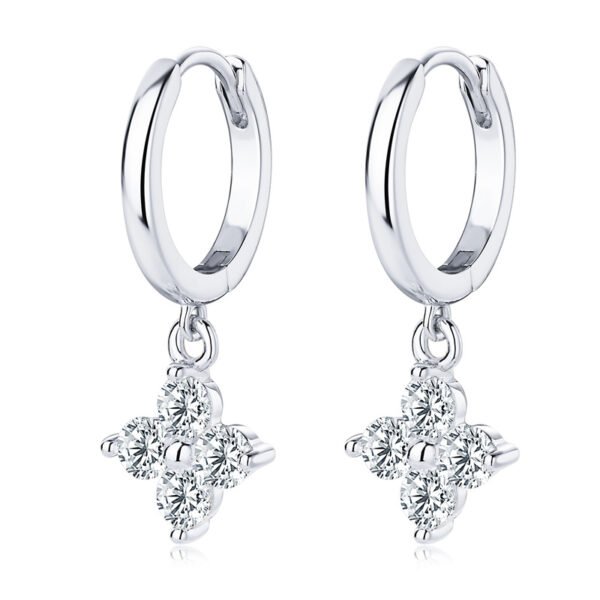 O1CN0125FsCr1JF8Eb9ImLr_!!1859550998-0-cib Anryss 925 sterling silver Moissanite four-leaf clover necklace a classic and versatile clavicle chain