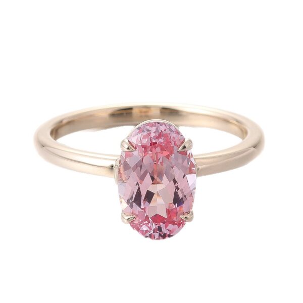 O1CN012muCpM1aICTHZF6pY_!!1925443306-0-cib Anryss 925 sterling silver 18K gold Gemstone ring 2 carats diamond-shaped women's ring