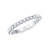 Anryss 925 Sterling Silver Starry Sky Fashionable Niche High-End Moissanite Band Ring - Versatile