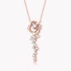 O1CN014mFBEX1JF85CiIhhd_!!1859550998-0-cib Anryss 925 sterling silver Unique versatile Ins-style rose gold moissanite necklace for women