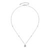 Anryss 925 sterling silver light luxury moissanite necklace with a sophisticated design and starry pendant