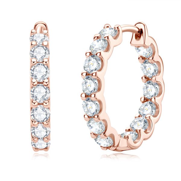 O1CN01A21K7T1JF8NTqFmyp_!!1859550998-0-cib Anryss 925 sterling silver Moissanite earrings and hoops—trendy stylish designs