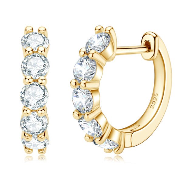 O1CN01AqyXPF1JF8CbLK5yE_!!1859550998-0-cib Anryss 925 sterling silver Moissanite earrings and hoops—trendy stylish designs