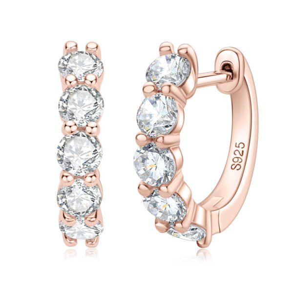 O1CN01Id1qhV1JF8CfoTiE6_!!1859550998-0-cib Anryss 925 sterling silver Moissanite earrings and hoops—trendy stylish designs