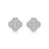Anryss 925 sterling silver Women's Square Stud Earrings – Trendy Korean-Style "Insta-Worthy" Accessories