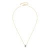 Anryss 925 sterling silver Affordable luxury pigeon egg moissanite necklace versatile and simple clavicle chain