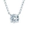 Anryss 925 sterling silver Mermaid Tears Necklace Moissanite Clavicle Chain for Women