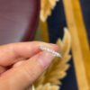Anryss 925 sterling silver Women's Stackable Moissanite Ring Set – 18K Gold-Plated Affordable Luxury with a Sophisticated Aesthetic