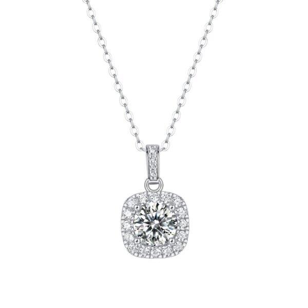 O1CN01RN7q0n1mS4QsvCVBP_!!2220098954952-0-cib Anryss 925 sterling silver Moissanite sugar cube necklace for women, minimalist style