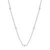 Anryss 925 sterling silver light luxury moissanite necklace with a sophisticated design and starry pendant