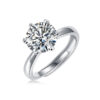 O1CN01YFaI7P1mS4Qs0QqQu_!!2220098954952-0-cib Anryss 925 Sterling Silver Six-Prong Closed-Set Moissanite Ring - A Luxury Style Unisex Bestselling Ring
