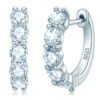 O1CN01YvwPft1JF8CbJKEoU_!!1859550998-0-cib Anryss 925 sterling silver Moissanite earrings and hoops—trendy stylish designs