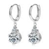 Anryss 925 sterling silver 2-Carat Moissanite Drop Earrings for Women – Affordable Luxury with a Sophisticated Feel
