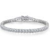 Anryss 925 sterling silver moissanite tennis ball chain bracelet a sophisticated and luxurious bracelet for women a niche and exquisite style