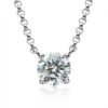 Anryss 925 sterling silver Fairy-like sweet and cool moissanite necklace/choker with a unique and sophisticated feel