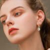 Anryss 925 sterling silver 2-Carat Moissanite Drop Earrings for Women – Affordable Luxury with a Sophisticated Feel