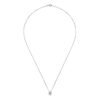 Anryss 925 sterling silver Classic bull's head necklace with moissanite and luxurious 18K gold plated pendant