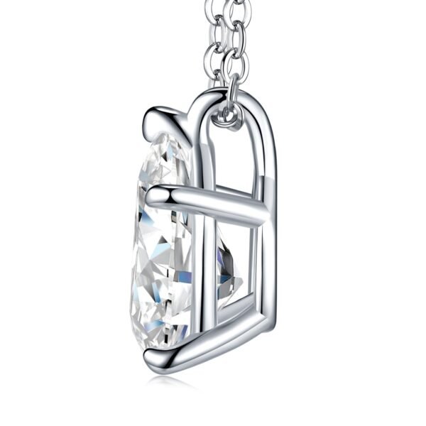 O1CN01mntRaU1mS4SzSnDX6_!!2220098954952-0-cib Anryss 925 sterling silver Four-claw moissanite pear-shaped teardrop necklace for women simple style for layering pendants.