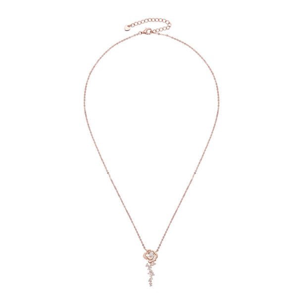 O1CN01qAYnol1JF854FYo1s_!!1859550998-0-cib Anryss 925 sterling silver Unique versatile Ins-style rose gold moissanite necklace for women