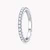 Anryss 925 Sterling Silver Starry Sky Fashionable Niche High-End Moissanite Band Ring - Versatile