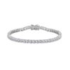 New minimalist luxury boutique exquisite ins style bracelet for women, full diamond S925 sterling silver high-end tennis chain