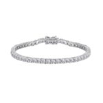 New minimalist luxury boutique exquisite ins style bracelet for women, full diamond S925 sterling silver high-end tennis chain