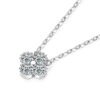 O1CN01wTljUu1JF8I74Hvoi_!!1859550998-0-cib Anryss 925 sterling silver Moissanite four-leaf clover necklace a classic and versatile clavicle chain
