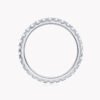 Anryss 925 Sterling Silver Starry Sky Fashionable Niche High-End Moissanite Band Ring - Versatile