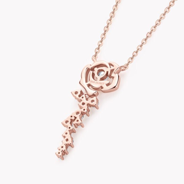 O1CN01xFetDJ1JF858FECqP_!!1859550998-0-cib Anryss 925 sterling silver Unique versatile Ins-style rose gold moissanite necklace for women
