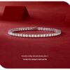 Anryss 925 sterling silver Moissanite tennis bracelet for women light luxury style