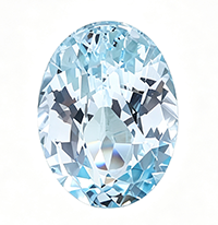 1-carat aquamarine